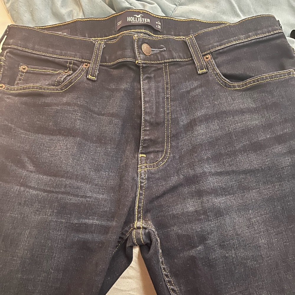 Hollister Co Men’s Skinny Blue Jeans 34x30